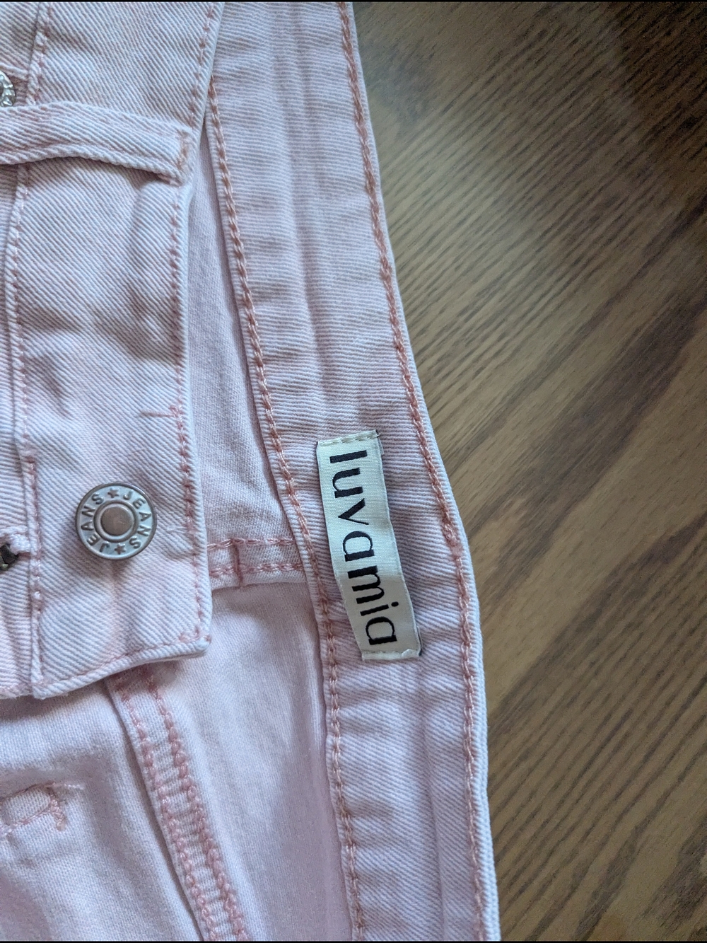 Women’s Pink Jeans - Soft Pastel Pink